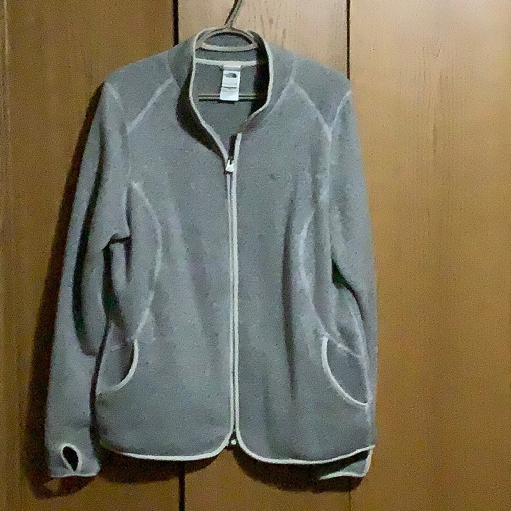 North Face Zip Up Sweater